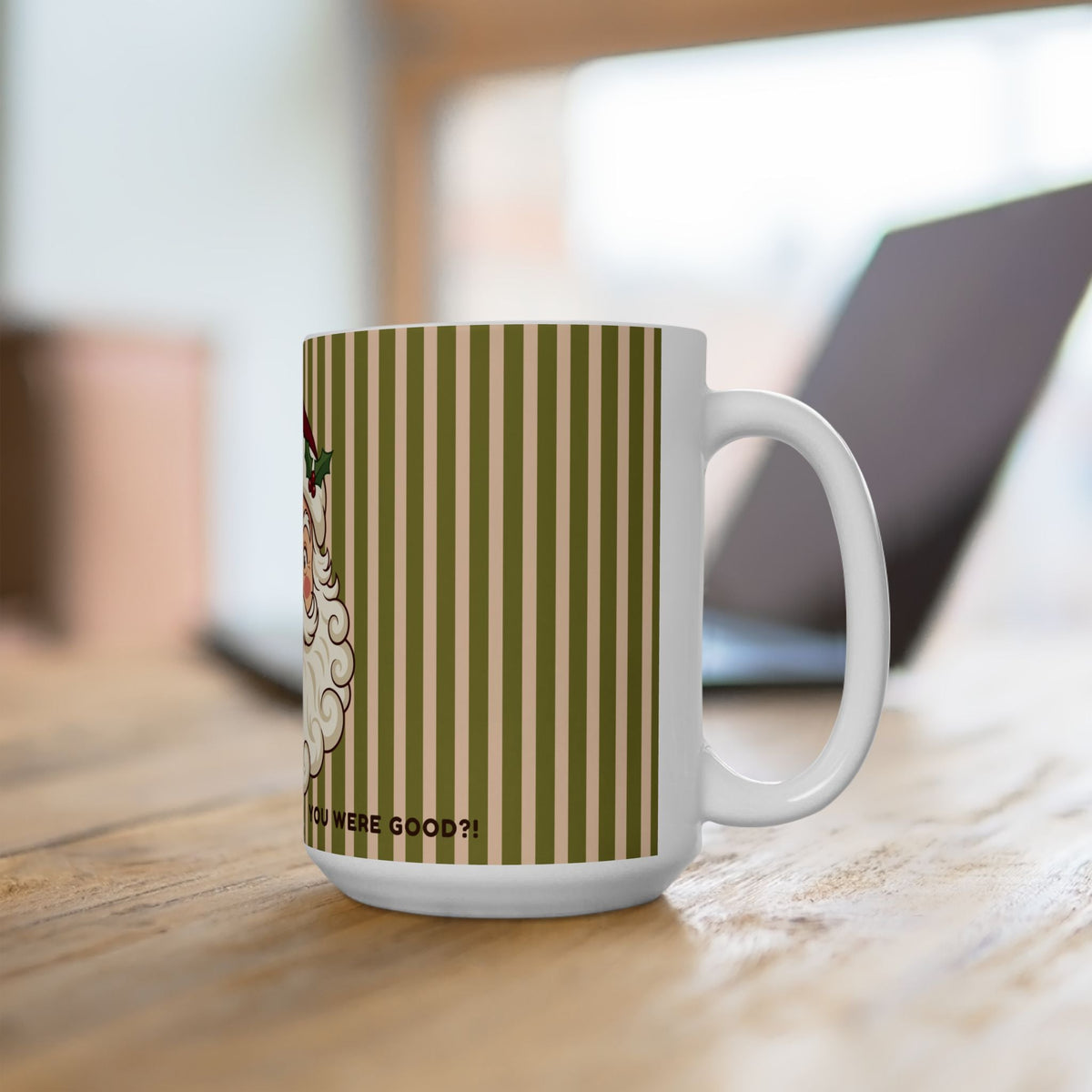 Vintage Santa Christmas Mug