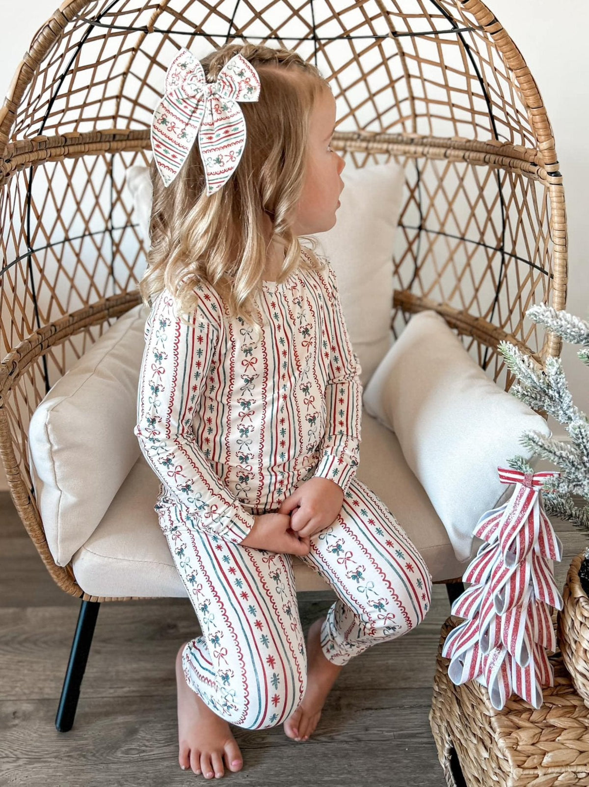 Candy Cane Lane Bamboo Pajamas