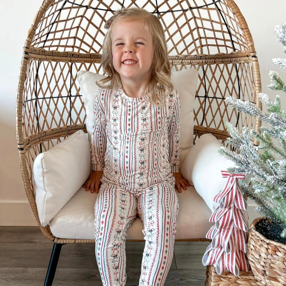 Candy Cane Lane Bamboo Pajamas