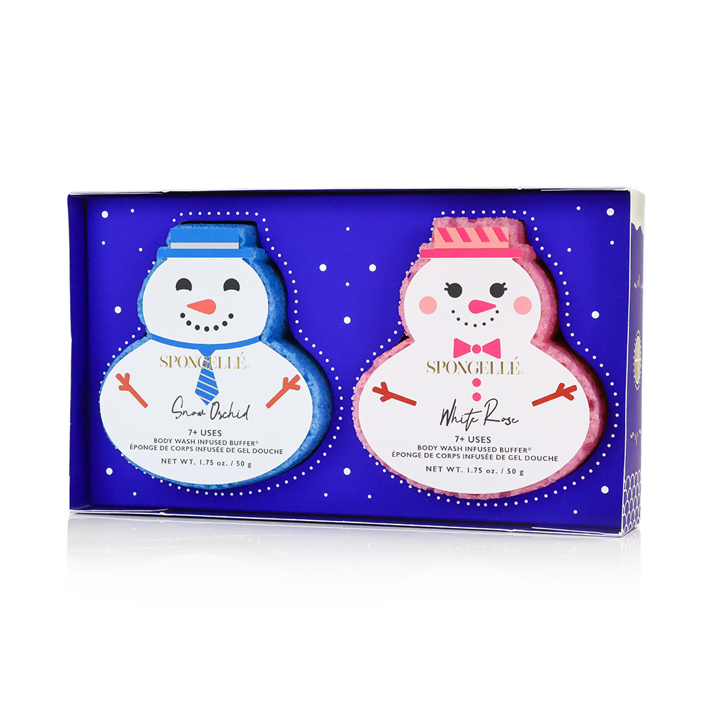 Snowman Body Buffer Gift Set