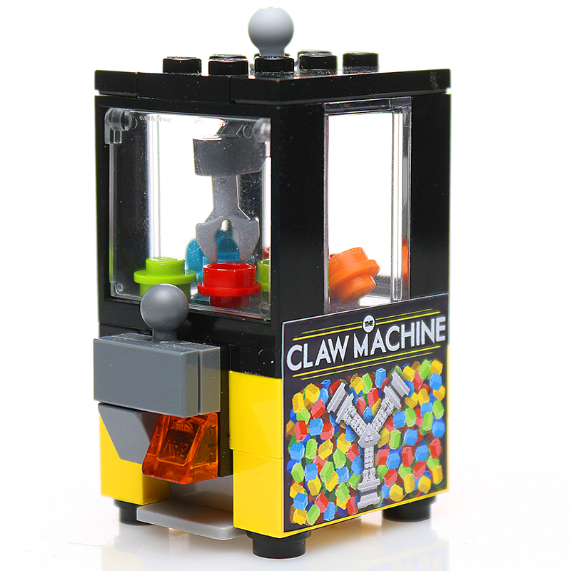 Mini Arcade Claw Machine Building Set