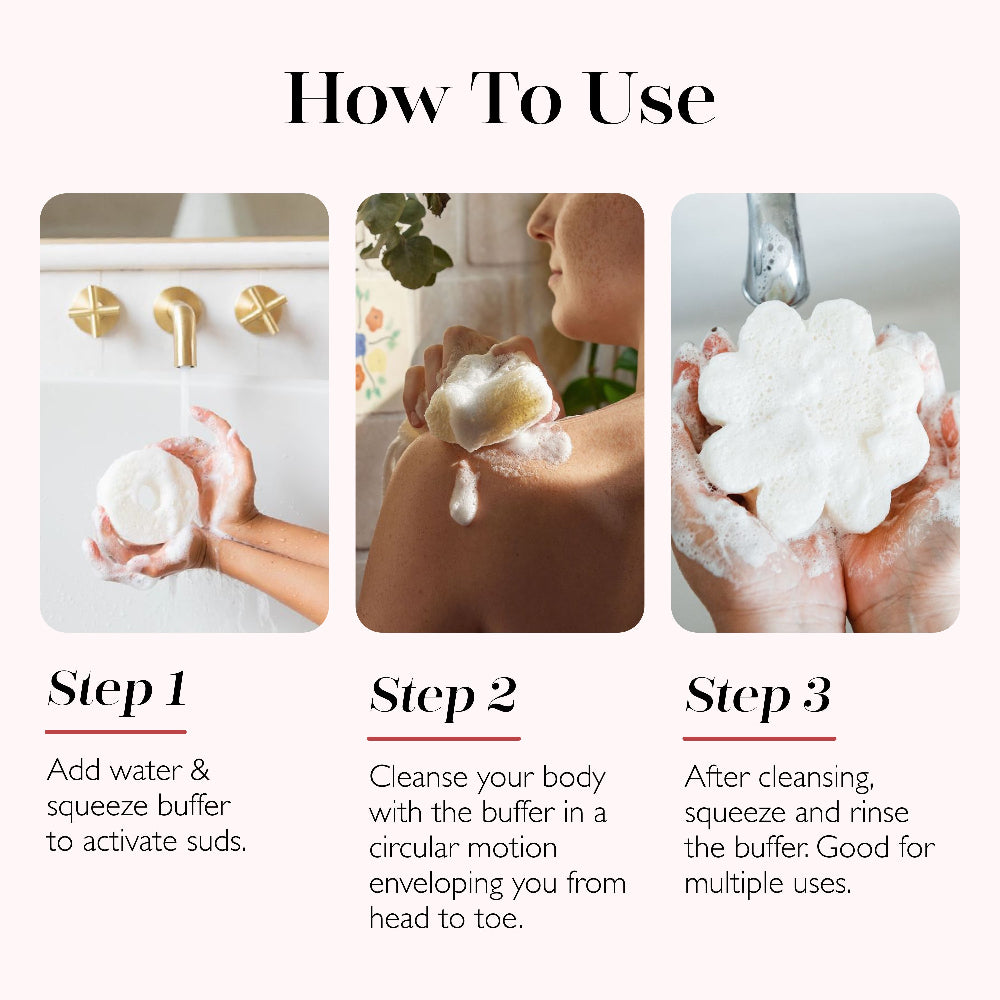 Snowman Body Buffer Gift Set