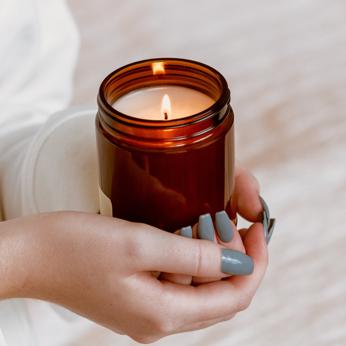 "Holidays" Soy Candle — Cinnamon, Orange & Pine