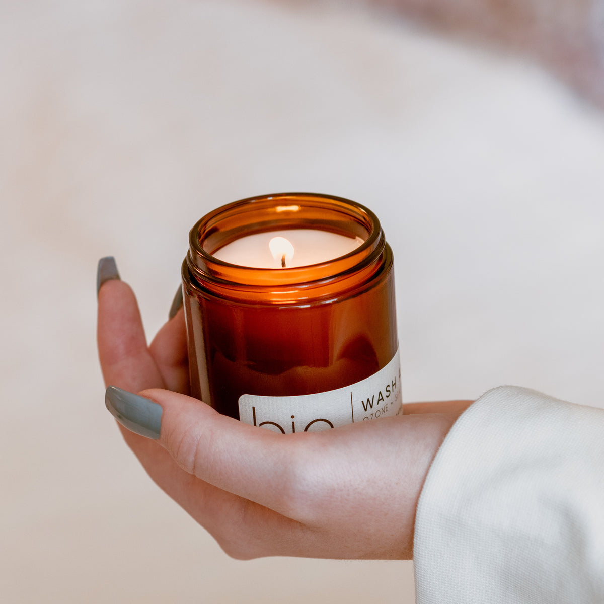 "Holidays" Soy Candle — Cinnamon, Orange & Pine