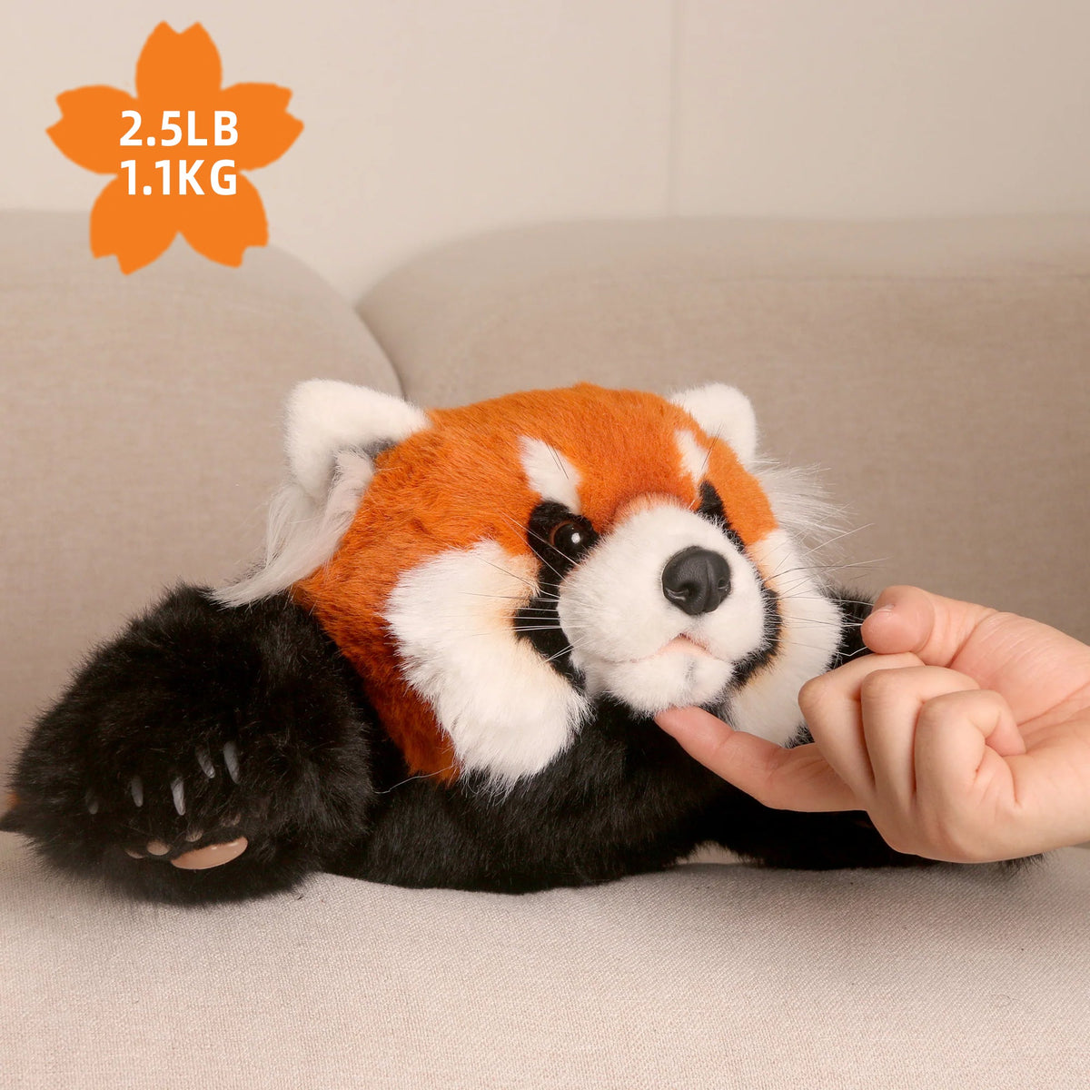 Weighted Red Panda Plush (2.5 lb)
