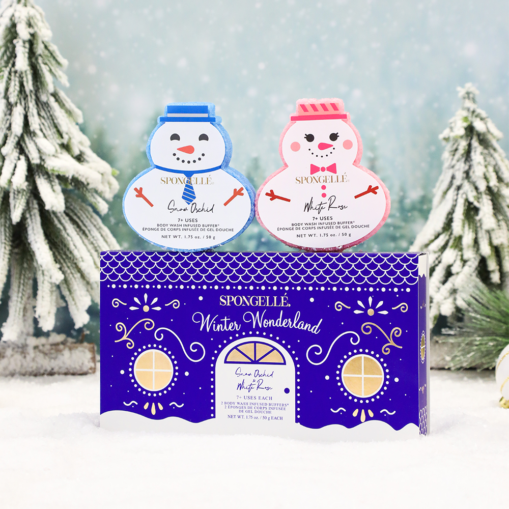 Snowman Body Buffer Gift Set